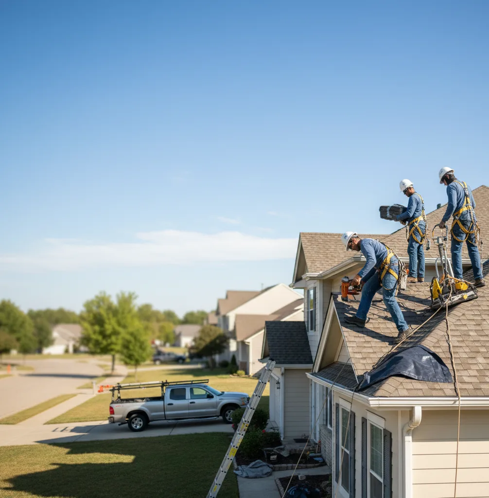Roof Repair in Willis
